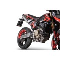 QD Exhaust Tricone Ti and Carbon & DARK MATTER Slip-ons for the Ducati Hypermotard 698 Mono QD Exhaust Tricone Ti and Carbon & DARK MATTER Slip-ons for the Ducati Hypermotard 698 Mono